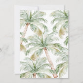 Wild One Safari Oerwoud Dierenmeisje 1e verjaardag Kaart (Achterkant)