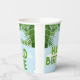 Wild One Safari Oerwoud Party Papieren servetten Papieren Bekers