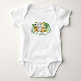Wild One Safari Oerwoud Tropical Forest Woodland Romper