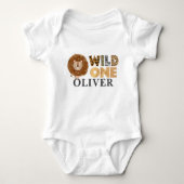 Wild One Schattige Lion King Romper (Voorkant)