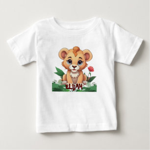 Wild One Schattige Lion Oerwoud Theme