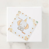 Wild One Schattigee olifant 1e verjaardag Bedankjes Labels (In situ)