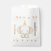 Wild One Schattigee olifant 1e verjaardag Bedankzakje (Voorkant)