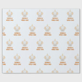 Wild One Schattigee olifant 1e verjaardag Cadeaupapier (Vlak)