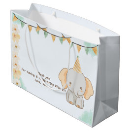 Wild One Schattigee olifant 1e verjaardag Groot Cadeauzakje