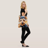 WILD ONE-SILKY TERRIER 6 TOTE BAG (Op model)
