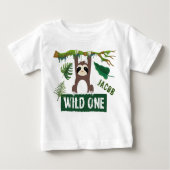 Wild One Sloth 1st Birthday (Voorkant)