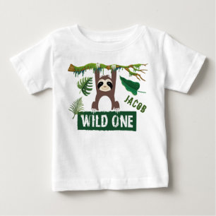 Wild One Sloth 1st Birthday