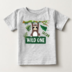 Wild One Sloth 1st Birthday