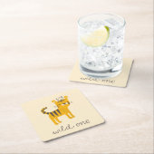 Wild One Tiger Cat Kartonnen Onderzetters (Insitu)