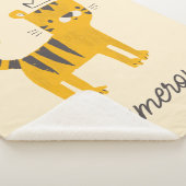 Wild One Tiger Cat Sherpa Deken (3/4)