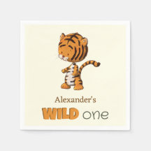 Wild One Tiger Verjaardag