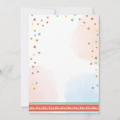 Wild One Tribal First verjaardagsuitnodiging Woodl Kaart (Achterkant)