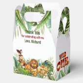 Wild One Tropical First Birthday Party Dank u Bedankdoosjes (Geopend)