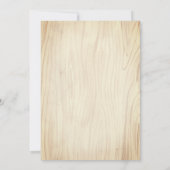 Wild One Tropisch regenwoud Whimsical Verjaardag Kaart (Achterkant)