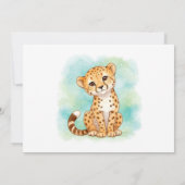 WILD ONE-UITNODIGING KAART (Achterkant)