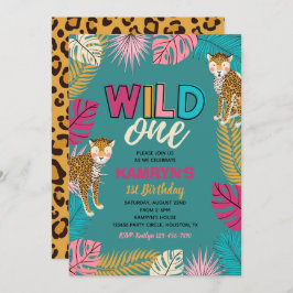 Wild ONE Uitnodiging | Uitnodiging van Girl Wild O