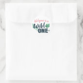 Wild ONE Verjaardag Sticker (Tas)