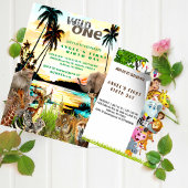 WILD ONE VERJAARDAG UITNODIGING