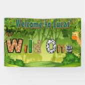 Wild One Welcome Banner (Horizontaal)