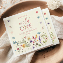 Wild One Wilde Bloem Wilde Bloem 1e Verjaardagsfee