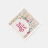 Wild One Wildflower Party Papier Servetten (Hoek)