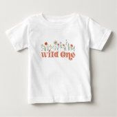 Wild One Wildflower peuter T-shirt (Voorkant)