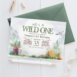 Wild One Woodland Adventure elke dag van de Age Bi Kaart