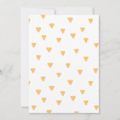 Wild One Woodland Animal First Birthday uitnodigin Kaart (Achterkant)