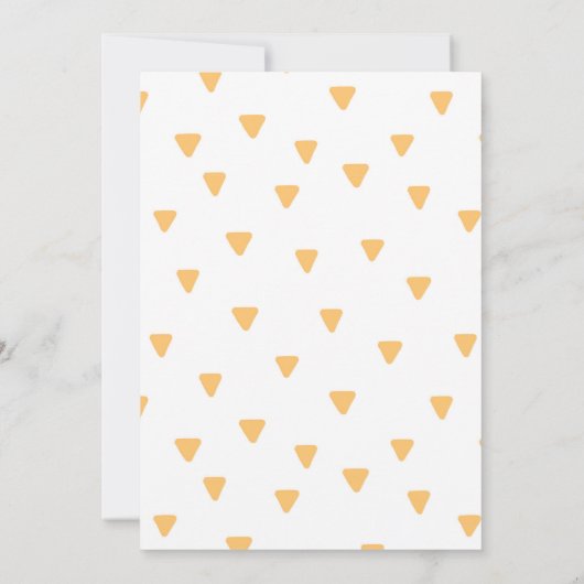 Wild One Woodland Animal First Birthday uitnodigin Kaart (Achterkant)