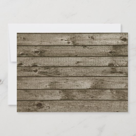 Wild One Woodland Deer Forest Pine First Birthday Kaart (Achterkant)