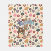 Wild One Woodland Dieren Deken 1e Verjaardag (Voorkant)