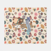 Wild One Woodland Dieren Deken 1e Verjaardag (Voorkant (Horizontaal))