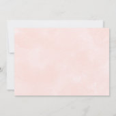 Wild One Woodland Girl Foto Eerste Verjaardagsfees Kaart (Achterkant)