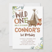 Wild One, Woodland, Tribal Kaart (Voorkant)
