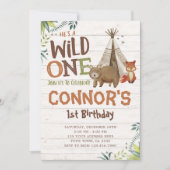 Wild One, Woodland, Tribal Kaart (Voorkant)