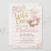 Wild One, Woodland, Tribal Kaart (Voorkant)