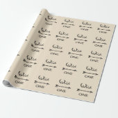 Wild One Wrapping Paper Cadeaupapier (Uitgerold)