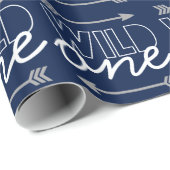 Wild One Wrapping Paper | Eerste verjaardag Cadeaupapier (Rol Hoek)