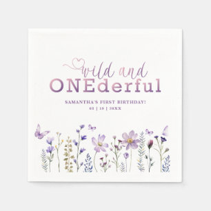 Wild ONEderful 1st Birthday Party servetten