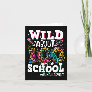 Wild Ongeveer 100 dagen van school Luipaard Lunch  Kaart
