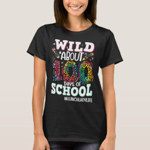 Wild Ongeveer 100 dagen van school Luipaard Lunch  T-shirt