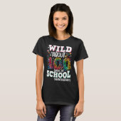 Wild Ongeveer 100 dagen van school Luipaard Lunch  T-shirt (Voorkant volledig)