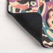 Wild, oorspronkelijk abstract muismat (Hoek)