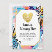  Wild op hart Verjaardag Kaart (Voorkant)