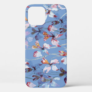 Wild Orchid Elegance: Waterverf Luxury Case-Mate iPhone Case