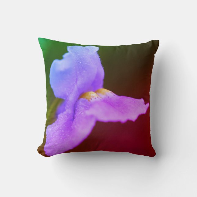 Wild Orchid Flower Kussen (Voorkant)