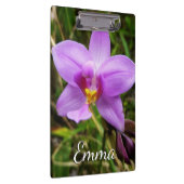 Wild Orchid Paarse Tropische Bloem Klembord (Rechts)