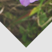 Wild Orchid Paarse Tropische Bloem Tissuepapier (Detail)