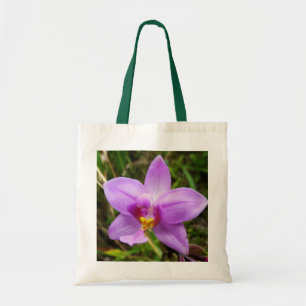 Wild Orchid Paarse Tropische Bloem Tote Bag